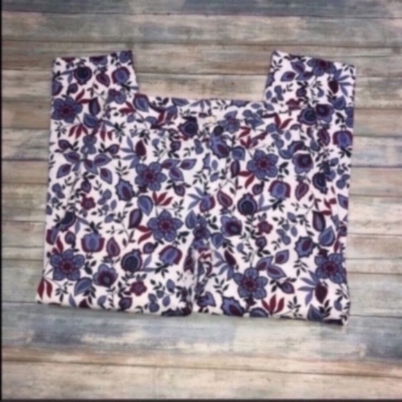 Khakis by Gap Slim City Patterned Pants SU16 - Picture 4 of 6